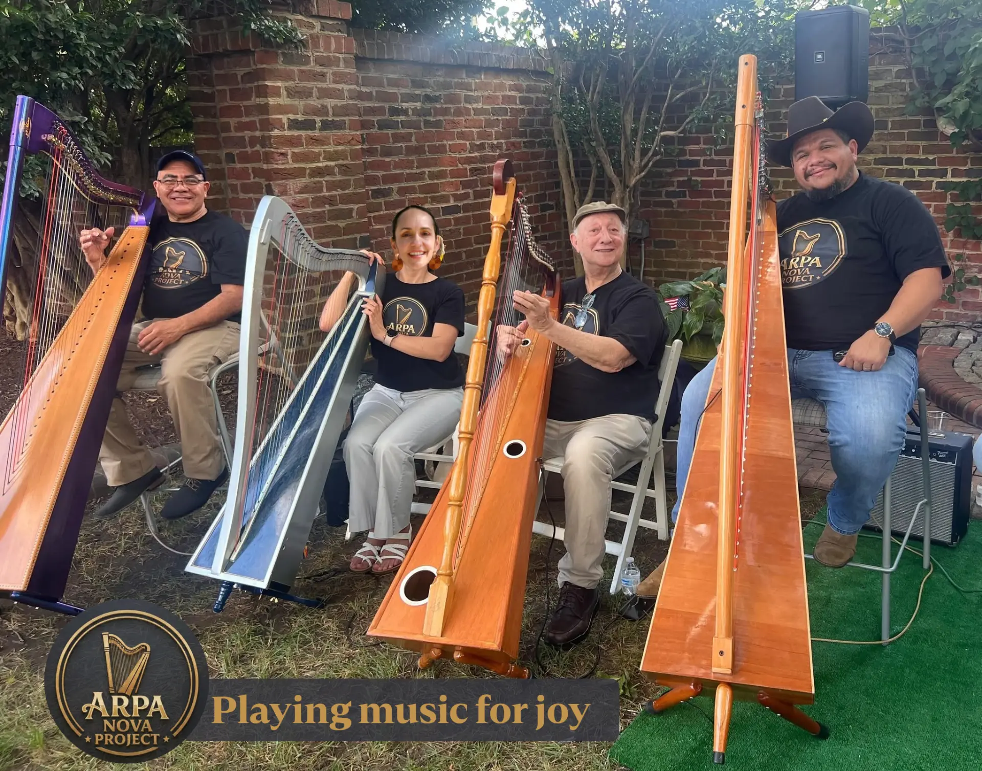 Arpa Nova Project — playing music for joy